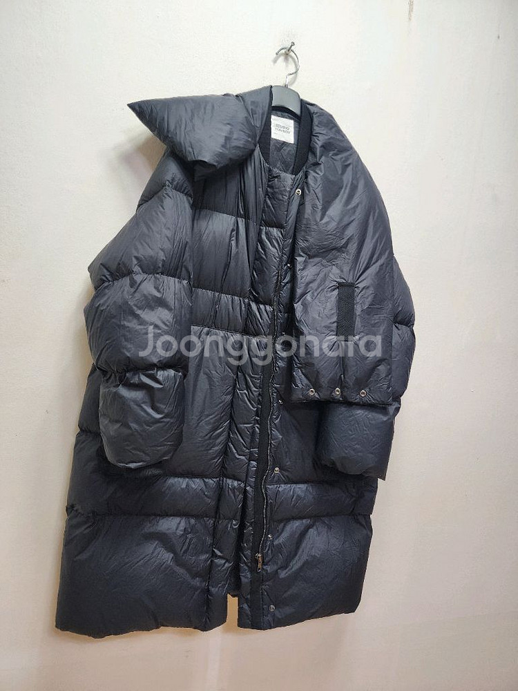 스튜디오톰보이 넥워머 롱패딩--2