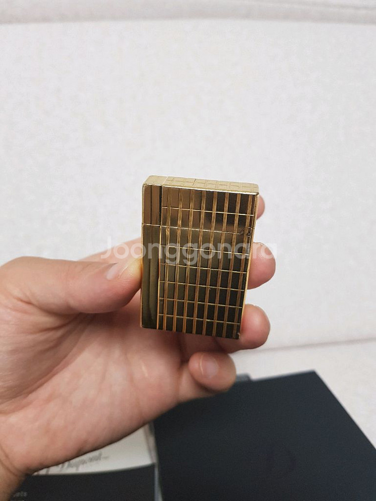 정품 듀퐁라이터 라인2 ca18238 개츠비 금장 듀퐁--1