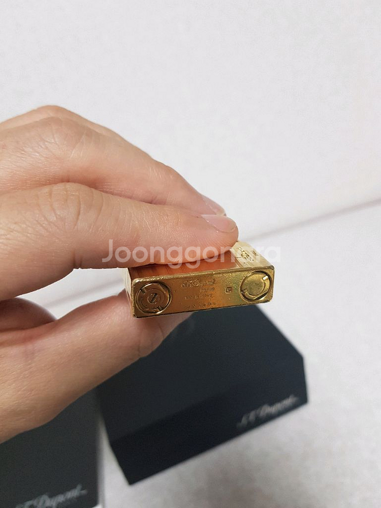 정품 듀퐁라이터 라인2 ca18238 개츠비 금장 듀퐁--5