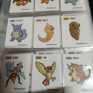 무료배송 포켓몬띠부씰 1개 선택 포켓몬 띠부띠부씰