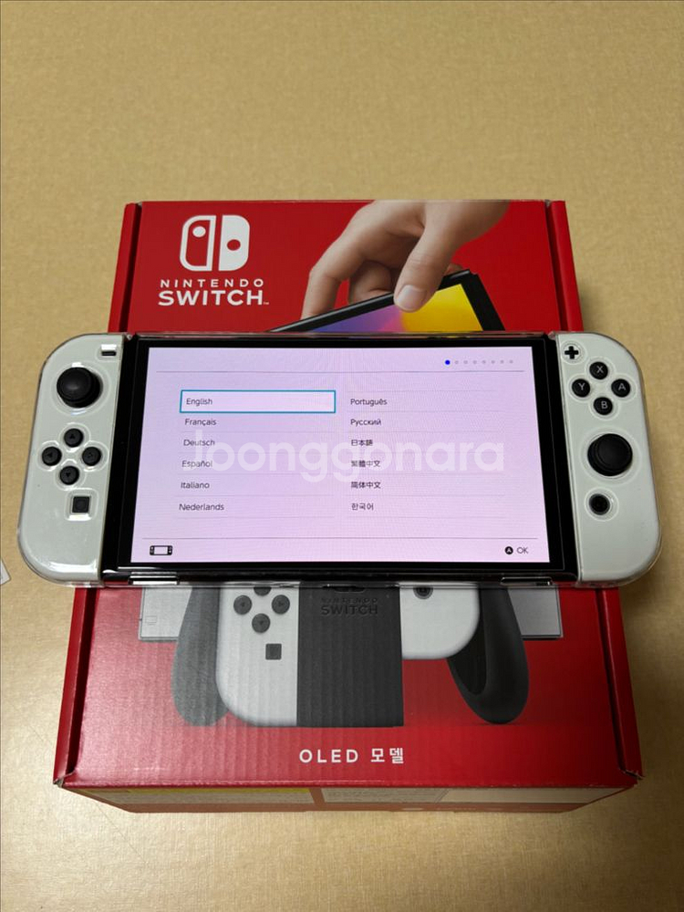 닌텐도 스위치 OLED 화이트--1