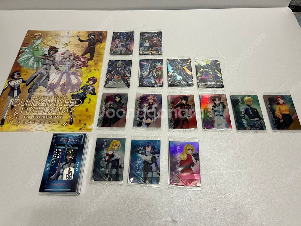 건담시드프리덤 오케스트라 클리어파일 특전 포카 웨하스--0