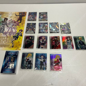 건담시드프리덤 오케스트라 클리어파일 특전 포카 웨하스