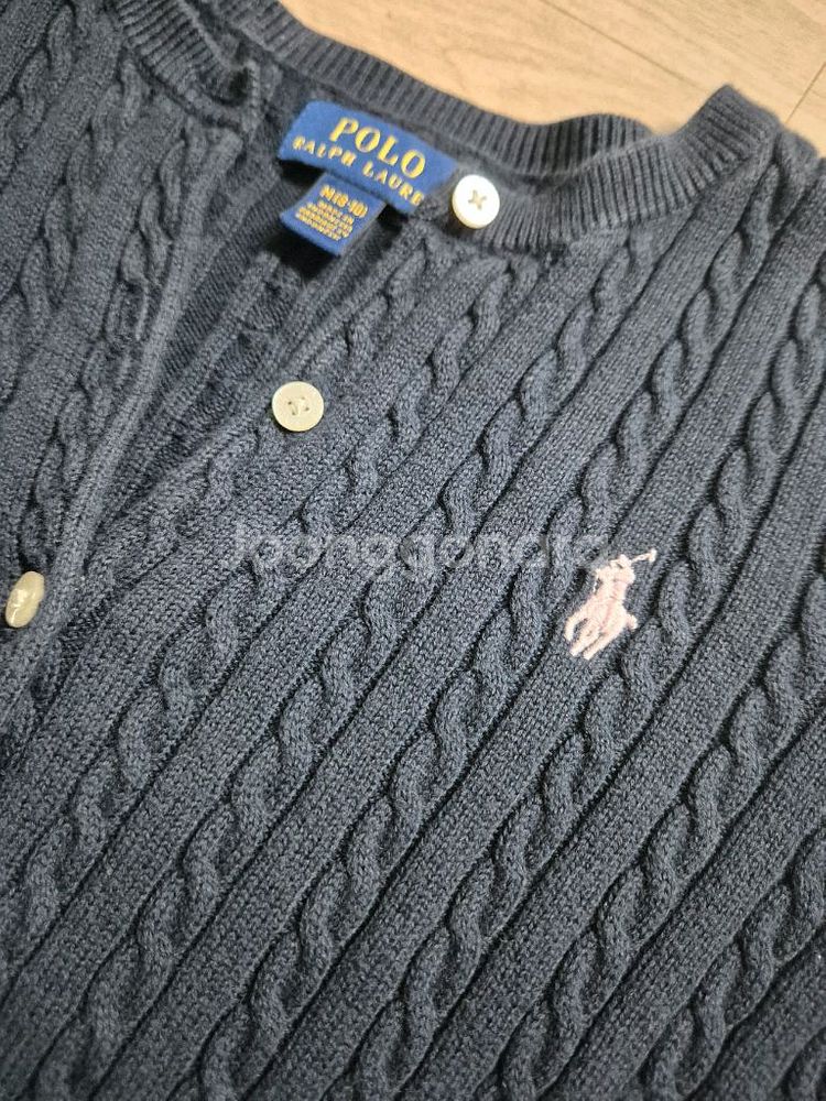 폴로키즈 케이블 가디건 M--5