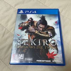 ps4 세키로 판매합니다.