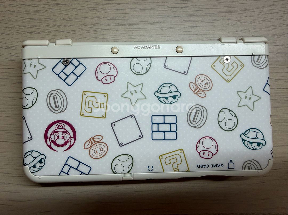 닌텐도 NEW 3DS 마리오 에디션 작다수--1