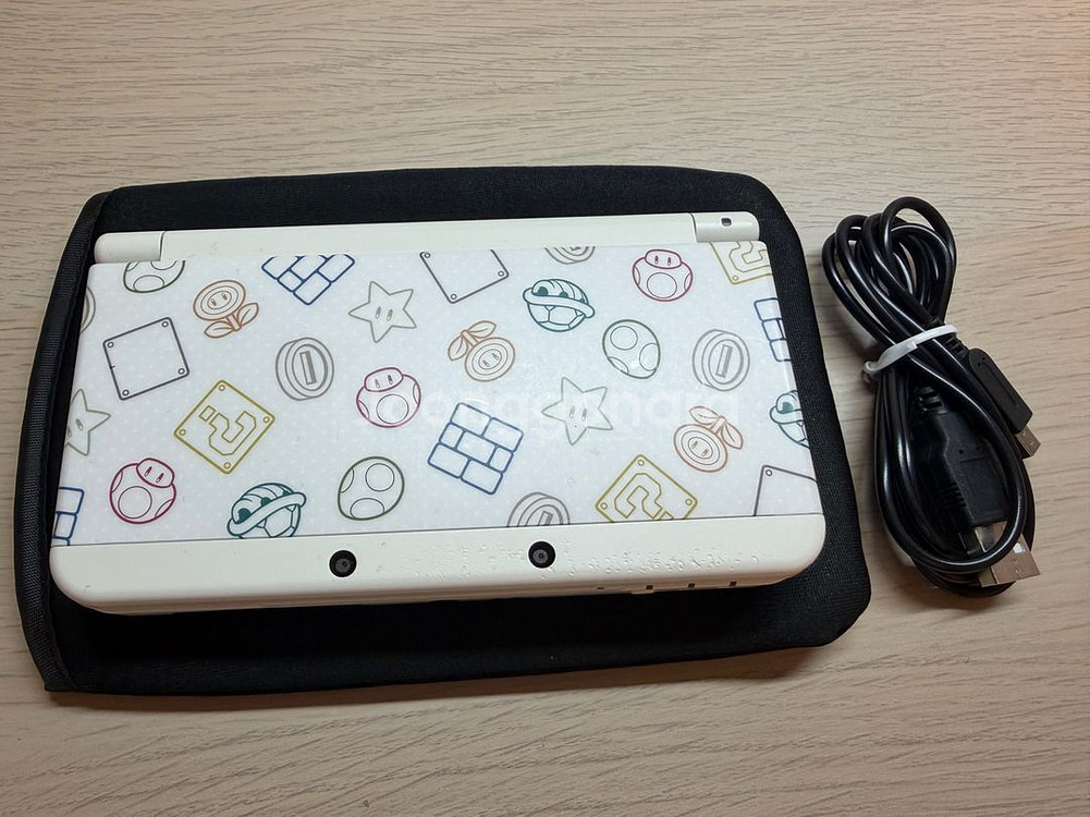 닌텐도 NEW 3DS 마리오 에디션 작다수--0