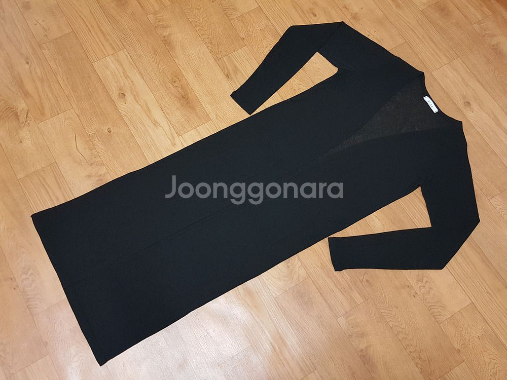 미착용)사방스판 시스루 오픈 롱 여성 가디건 55--7