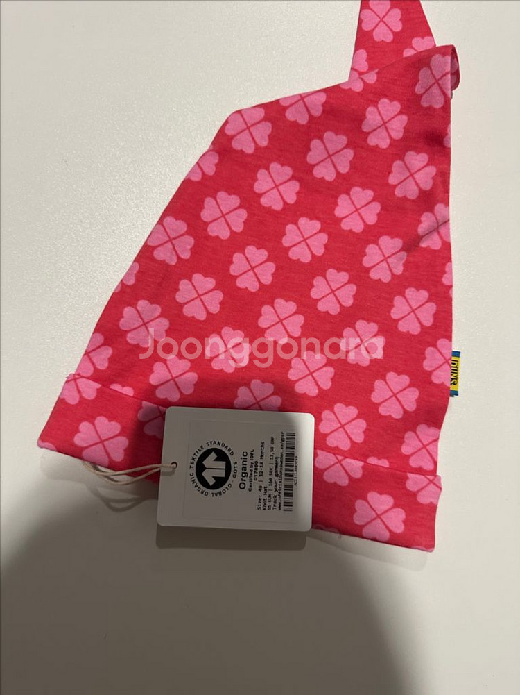 던스 루즈레드 클로버 꼭지모자 49사이즈--0