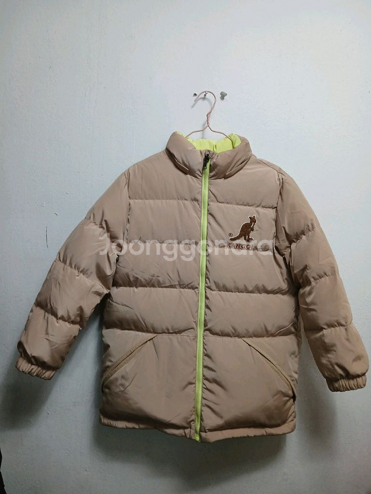 캉골 키즈 양면 리버시블 패딩 점퍼 사이즈 155--0