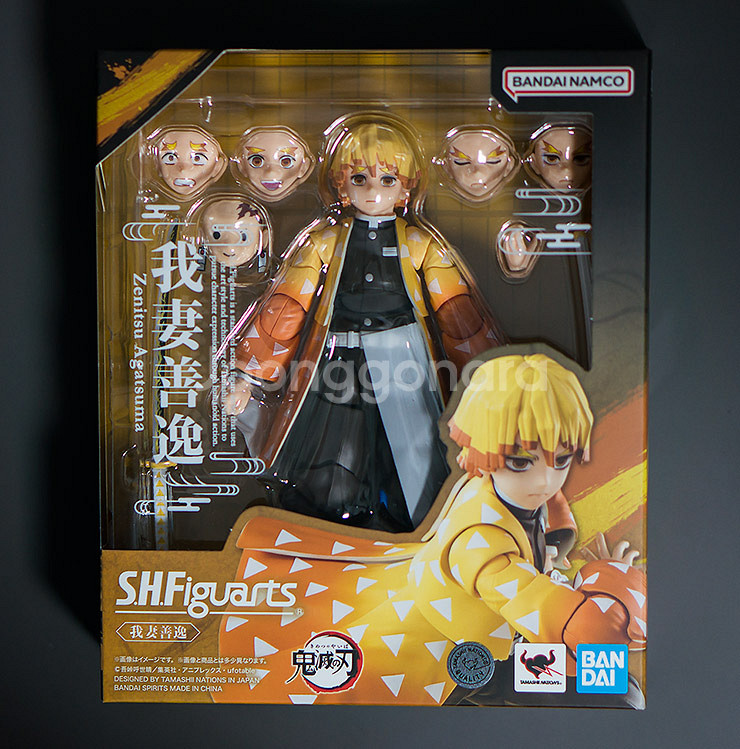 SHF 아가츠마 젠이츠 귀멸의 칼날 피규어 미개봉새제품--0