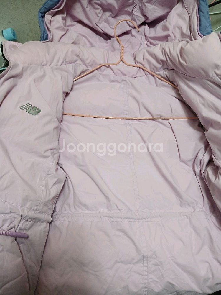 뉴발란스 키즈 양면 리버시블 롱패딩 사이즈 130--2