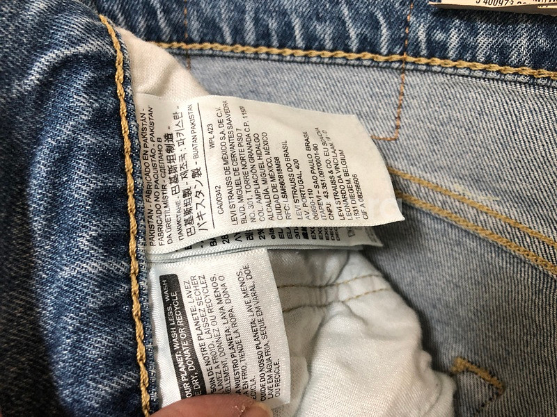 리바이스 502 플렉스진 34X32(중청)--8