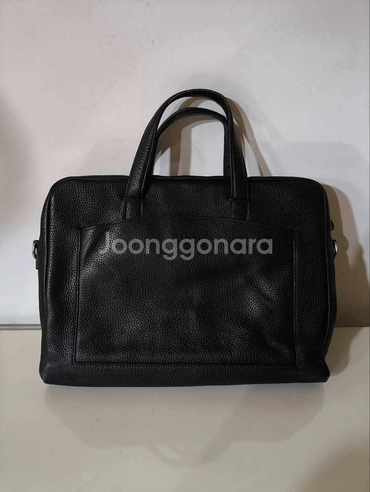 타임 천연소가죽 브리프케이스--0