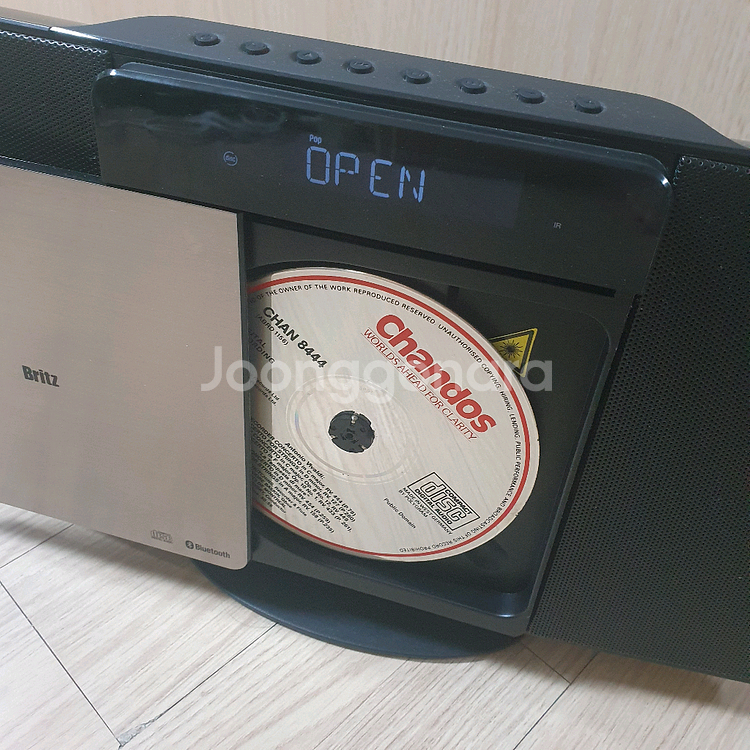 브리츠 CD플레이어 올인원 앰프내장 2채널 사운드바--4