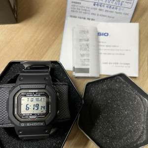 casio gw-5000u-1ajf 미사용품