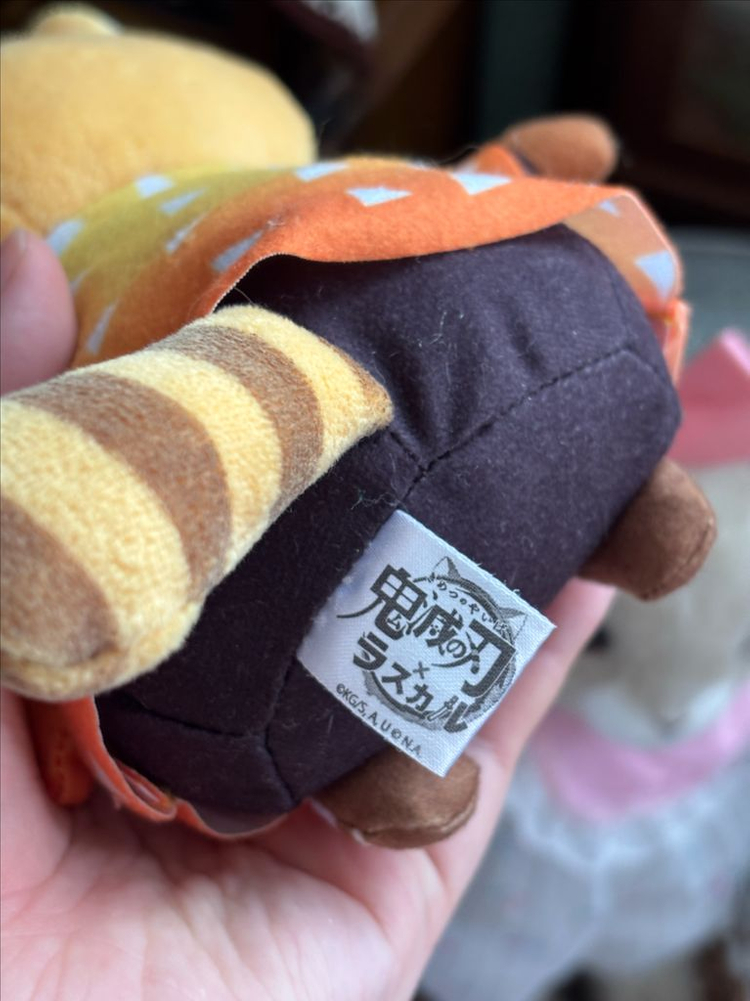 귀멸의칼날 라스칼 콜라보 젠이츠누이 고전인형 귀칼굿즈 이미지