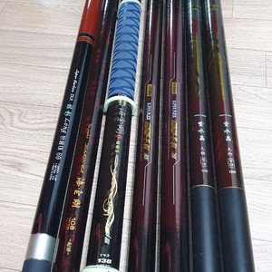 에쓰에프씨 롱낚시대60 해금강초경 자수정대물장대