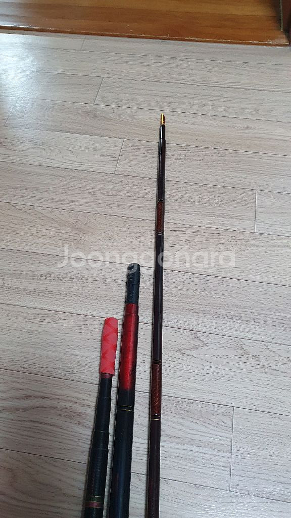 에쓰에프씨 롱낚시대60 해금강초경 자수정대물장대--6