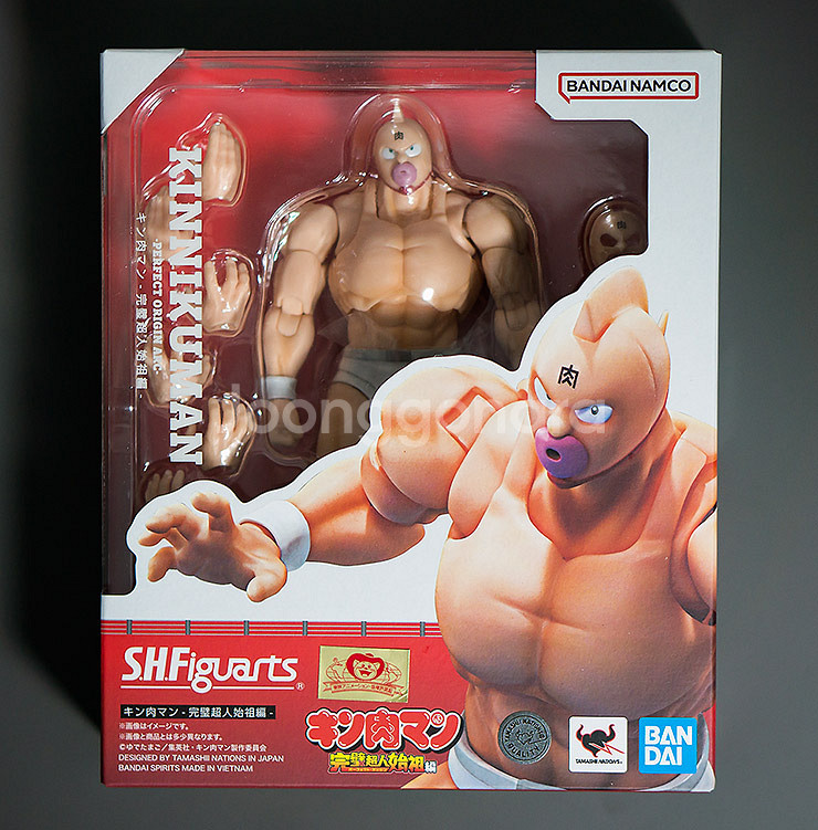 반다이 SHF 근육맨 완벽초인시조편 피규어 미개봉--0