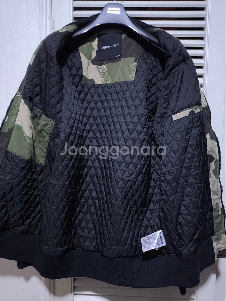 오버핏M 퀵실버 카모플라쥬 봄버자켓--5