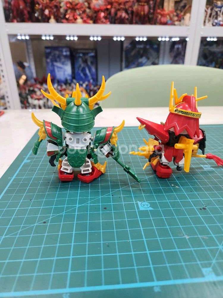 SD 삼국전 관우 장비 정크 건담--2