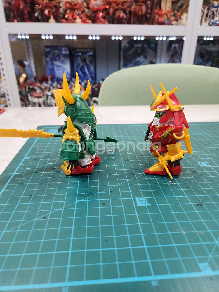 SD 삼국전 관우 장비 정크 건담--1