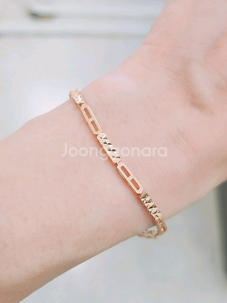 미니골드 14k 팔찌--0