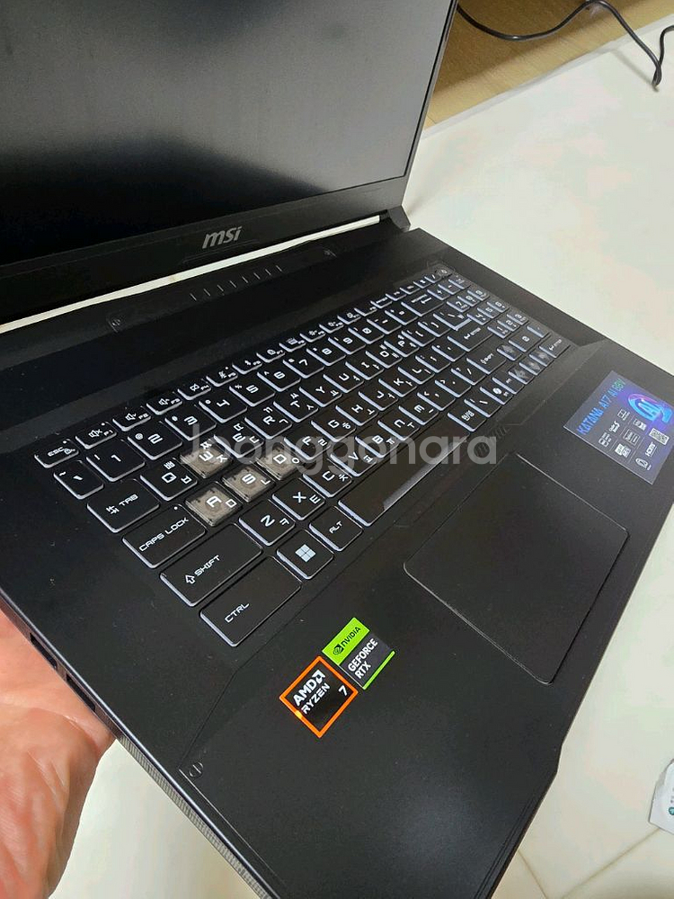 MSI Sword GF76 블랙 17.3인치 게이밍랩탑--0