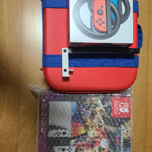 올인원)닌텐도 스위치 OLED 마리오카트 에디션 풀박