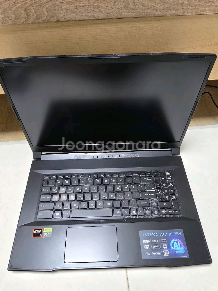 MSI Sword GF76 블랙 17.3인치 게이밍랩탑--9