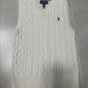 폴로 니트 조끼 8y