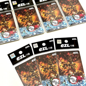 (새제품) 귀멸의칼날 무한성편 한정판 이즐 교통카드