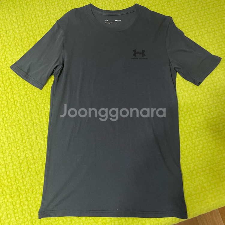 언더아머 면 반팔티--0