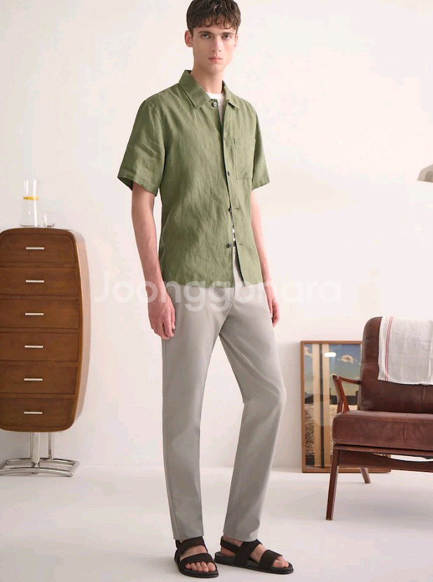 띠어리 Zaine Solid Twill 제인 팬츠--7