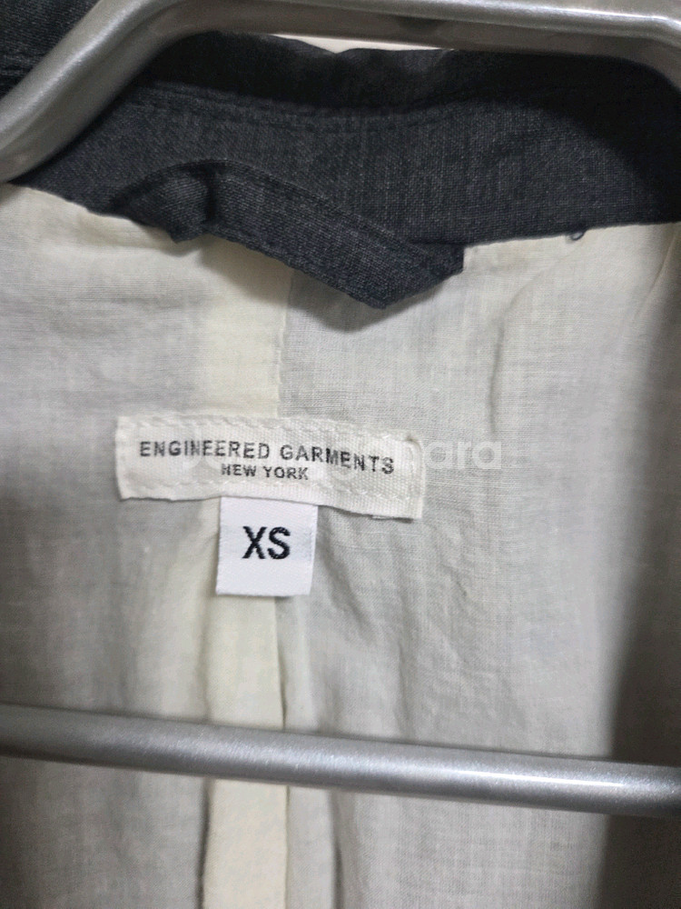 엔지니어드가먼츠 트로피칼울 그레이 자켓 XS(90사이즈--5
