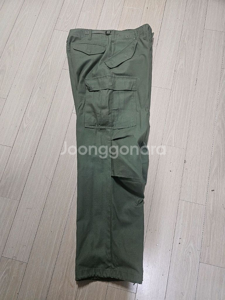 오리지널 미군 전투복 민무늬 바지--0