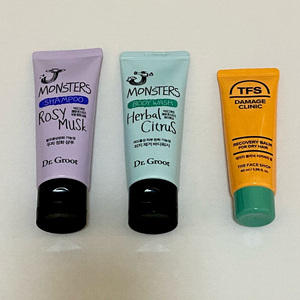 닥터그루트 샴푸/바디워시 + 더페이스샵 헤어밤