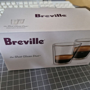 브레빌 샷 글래스 듀오 1셋트(새제품)