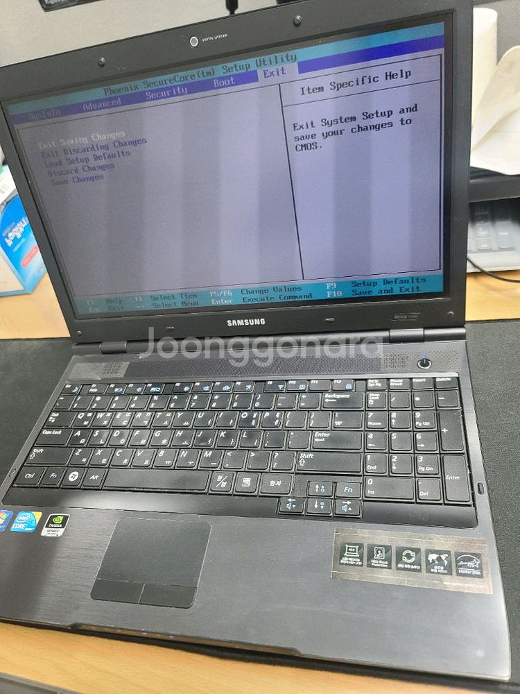 삼성 SENS NT-P580 부품 수리용--3