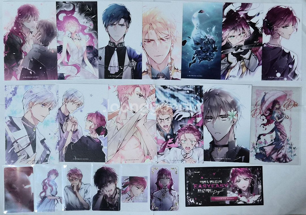 악엔죽 악역의엔딩은죽음뿐 판타지트 굿즈 판매--0