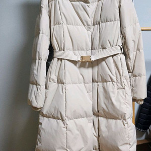 구스 롱패딩 M