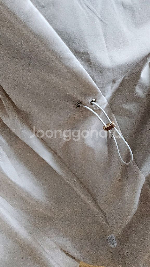 구스 롱패딩 M--3