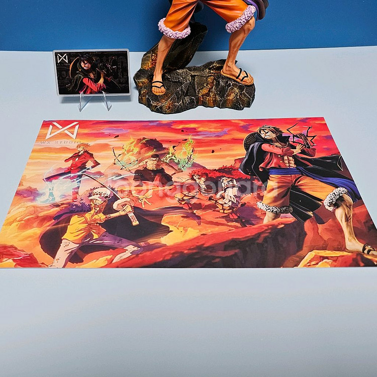 원피스 레진 피규어 WX 루피 pop도색 레진피규어--6