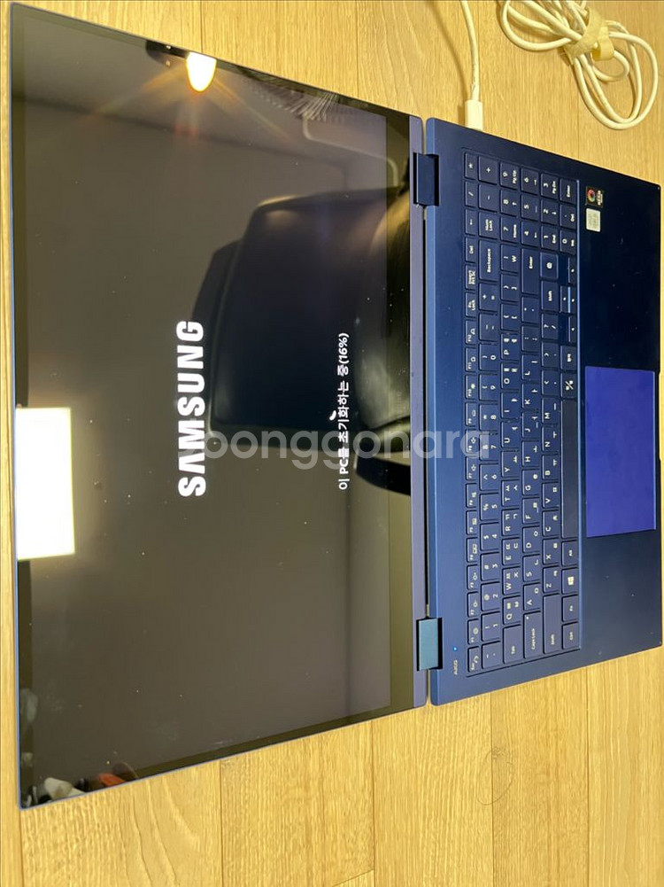 노트북 삼성 갤럭시북 플렉스 NT950QCG 블루--9