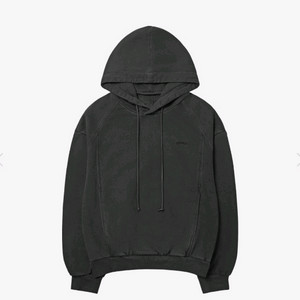 준지 23FW 스티치 가먼트 다잉 후드 티셔츠