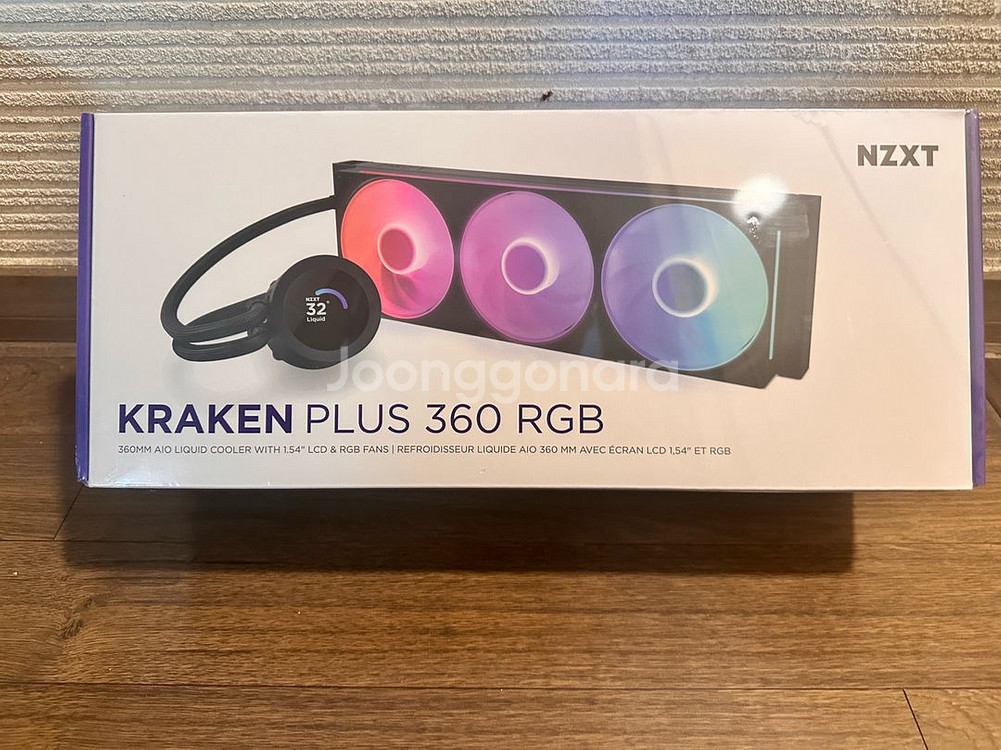 NZXT 크라켄 PLUS 360 RGB 수냉 쿨러--0