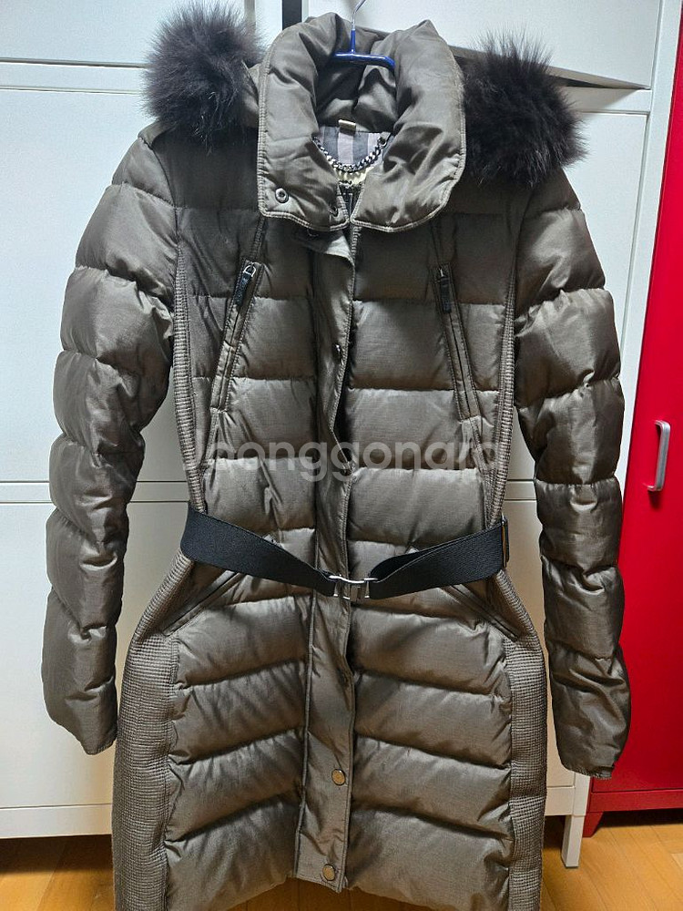버버리 아비데일 패딩(브라운)--0