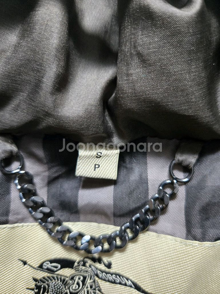 버버리 아비데일 패딩(브라운)--3