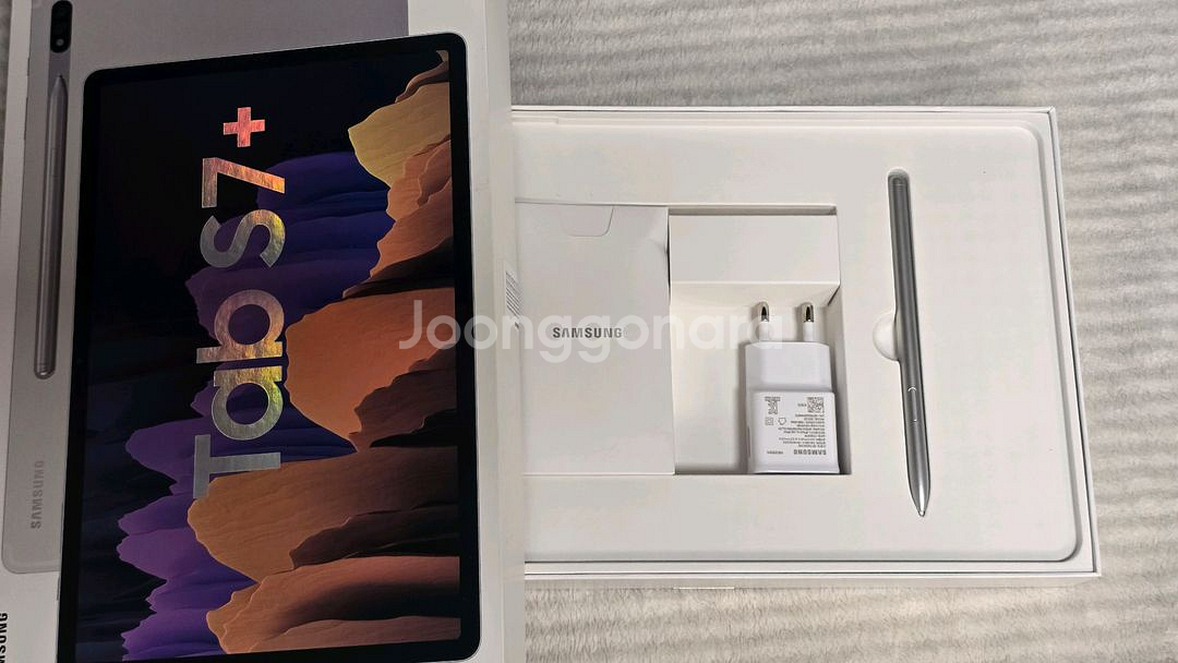 갤럭시 탭s7 플러스 256GB 실버--0